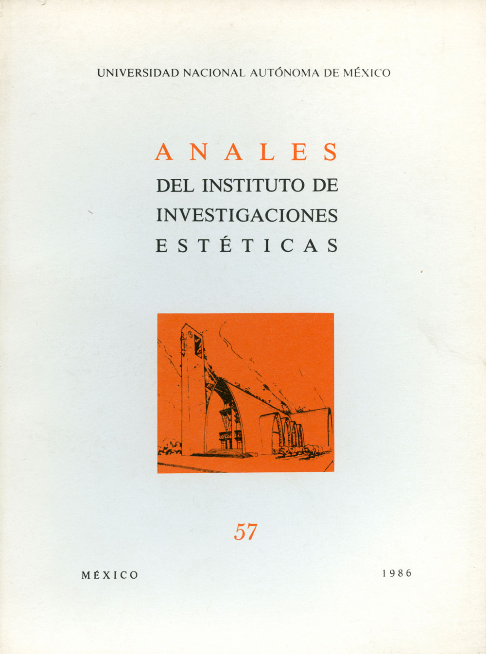 Portada Anales Número 57