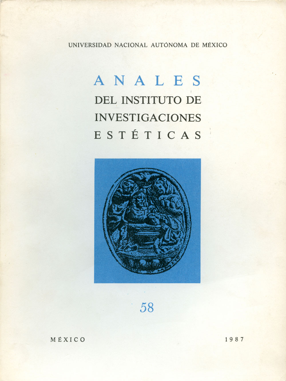 Portada Anales Número 58